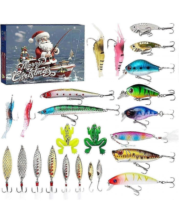 Calendrier de l’Avent Pêche 2024, Calendrier de l’Avent Leurre de Pêche, Calendrier de l’Avent Compte à rebours de [...]