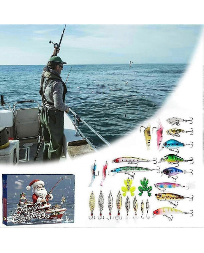 Calendrier de l’Avent Pêche 2024, Calendrier de l’Avent Leurre de Pêche, Calendrier de l’Avent Compte à rebours de [...]