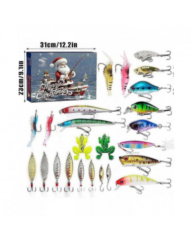 Calendrier de l’Avent Pêche 2024, Calendrier de l’Avent Leurre de Pêche, Calendrier de l’Avent Compte à rebours de [...]