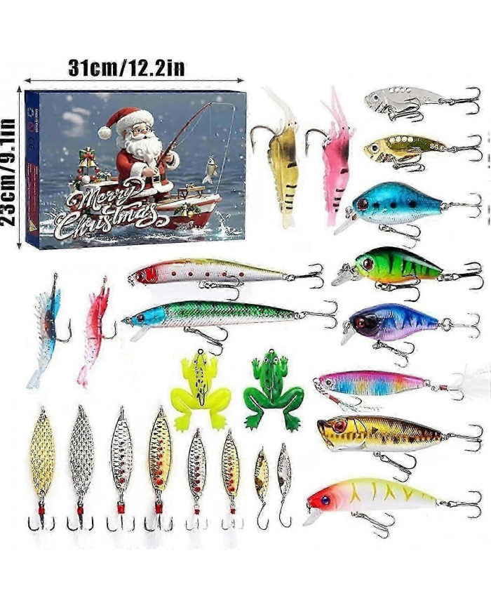 Calendrier de l’Avent Pêche 2024, Calendrier de l’Avent Leurre de Pêche, Calendrier de l’Avent Compte à rebours de [...]