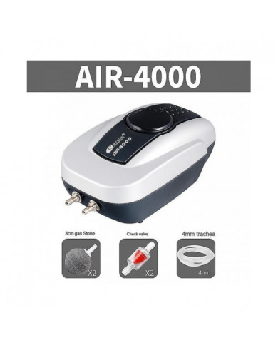 Aérateur d’étang de pompe à air d’étang de koï pour étang jusqu’à 1000 gallons Kit d’aération d’étang tout-en-un [...]