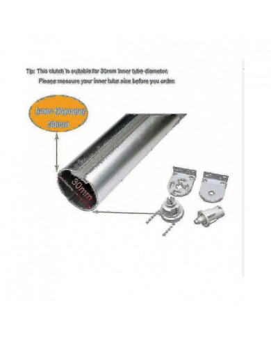 Kit De Réparation De Volet Roulant, Complet Avec Mécanisme De Volet Enrouleur De 32 mm, Chaîne De Volet Roulant Et [...]