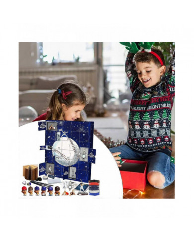 Calendrier de l’Avent 2024 Noël Baseball Countdown, Calendrier de l’Avent Baseball avec 24 petites portes, 24 [...]