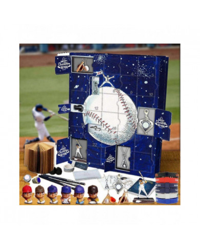Calendrier de l’Avent 2024 Noël Baseball Countdown, Calendrier de l’Avent Baseball avec 24 petites portes, 24 [...]