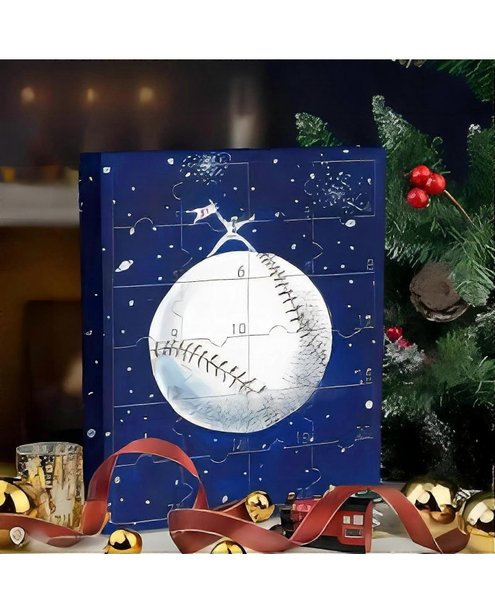 Calendrier de l’Avent 2024 Noël Baseball Countdown, Calendrier de l’Avent Baseball avec 24 petites portes, 24 [...]