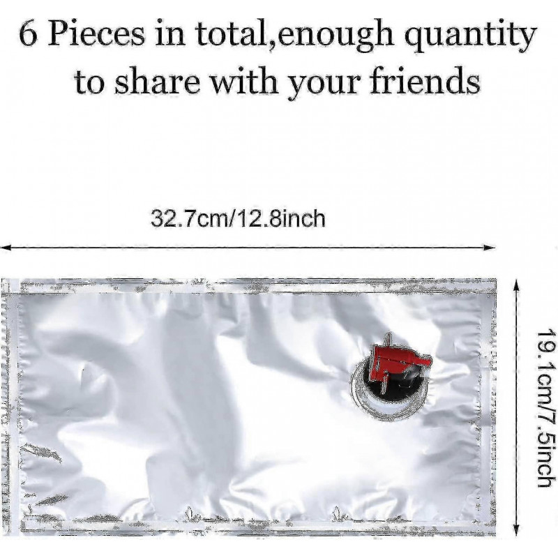 6 Pieces Wine Purse Refill Bags Refill Bladders Reusable Refillable Wine Replacement Storage Pouch W 6 Pieces Wine Purse Refill Bags Refill Bladders Reusable Refillable Wine Replacement Storage Pouch W