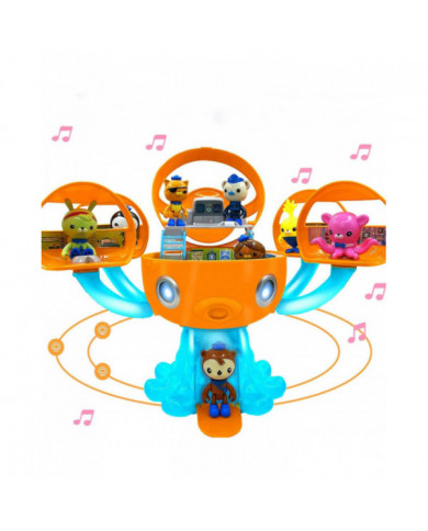 Octonauts Octopod Castle Playset Figurines Aventure Barnacles Peso Kwazii Action - SNNGV