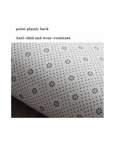 Grand tapis moelleux Salon Décoration Tapis moelleux Tapis épais Chambre Antidérapant Sol Doux Salon Tapis Tapis Solide