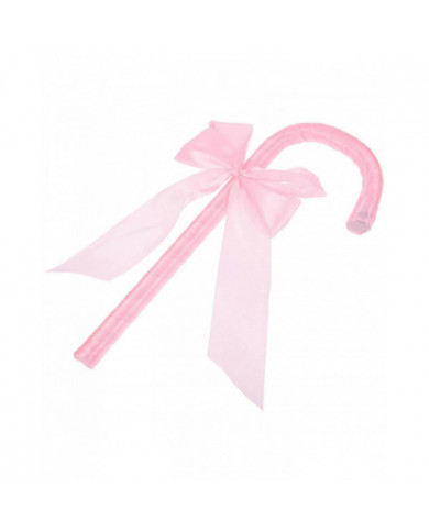 Halloween Party Cane Prop Portable Plastic Bowknot Stick Stage Performance Decorative Staff Prop