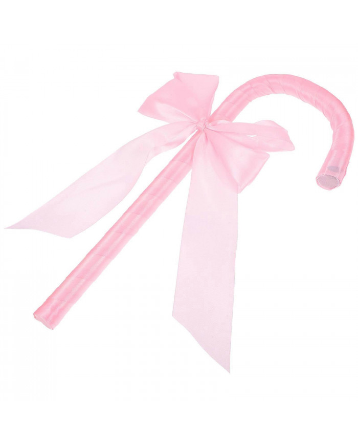 Halloween Party Cane Prop Portable Plastic Bowknot Stick Stage Performance Decorative Staff Prop