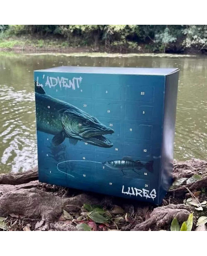 URES 2024, Calendrier de l’Avent Pêche, Cadeaux de Noël Leurre Pêche