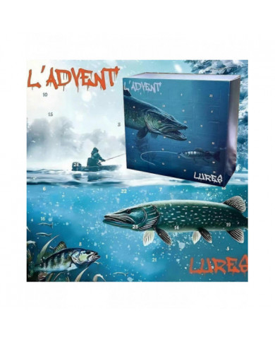URES 2024, Calendrier de l’Avent Pêche, Cadeaux de Noël Leurre Pêche
