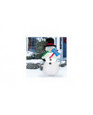 180cm Inflatable Snowman, Christmas Figure Trembling, Christmas Decoration Figure With Led Light