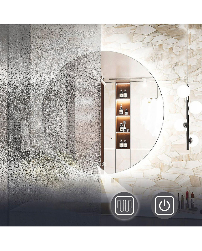 Miroir Led 80cm Hzj080