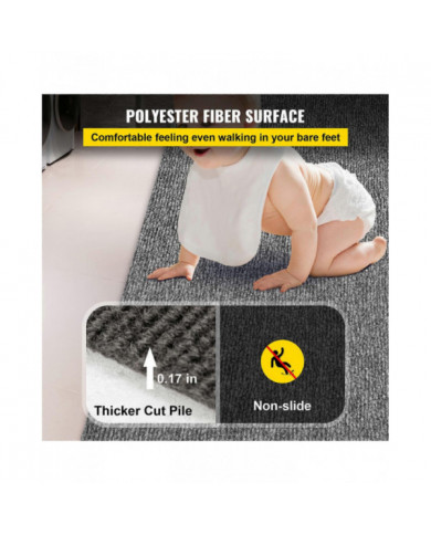 Tapis de bateau en polyester imperméable Tapis marin 6x13ft Tapis de bateau Tapis intérieurs et extérieurs pour patio