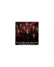 Décorations, 12pcs flottant led avec baguette à distance, bougies sans flamme suspendues, décor chaud vacillant