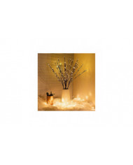 3pcs LED Lighted Willow Branches Lamp 60 Bulbs Artificial Flexible Twig Decoration