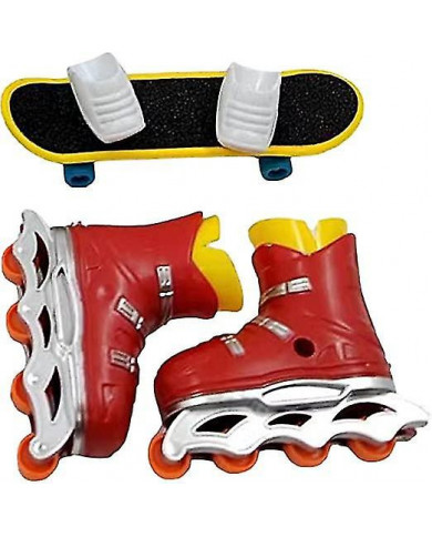 Mini Finger Skateboard Calendrier de l’Avent 24 jours Noël avec planche colorée pour enfants adolescents adultes