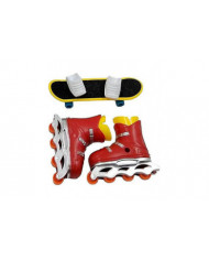 Mini Finger Skateboard Calendrier de l’Avent 24 jours Noël avec planche colorée pour enfants adolescents adultes