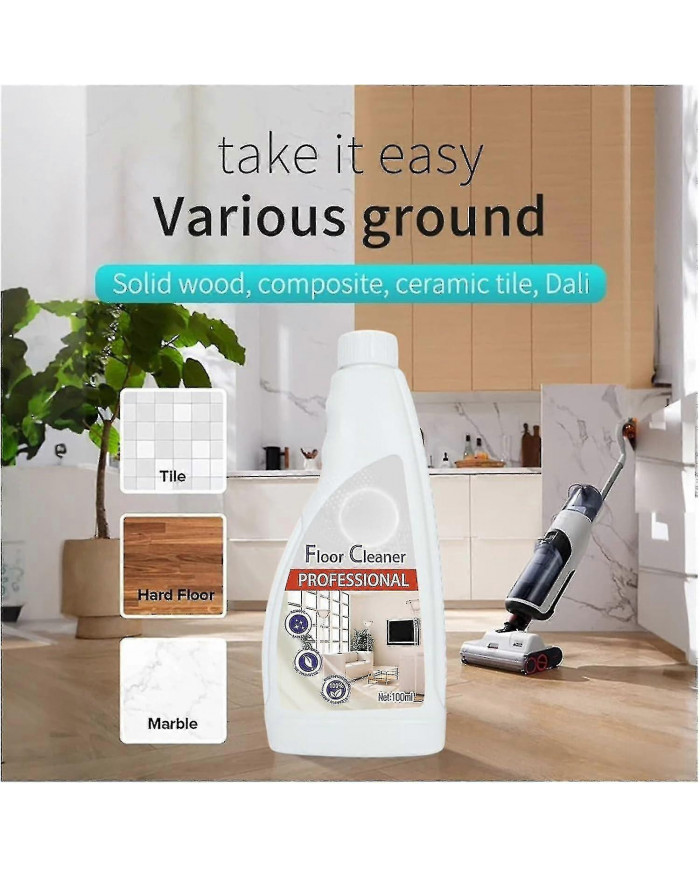 Solution liquide de nettoyage des sols compatible Roborock Omo Joint, série S8 Pro Ultra / s8 / s8 + / q5 / q7, [...]