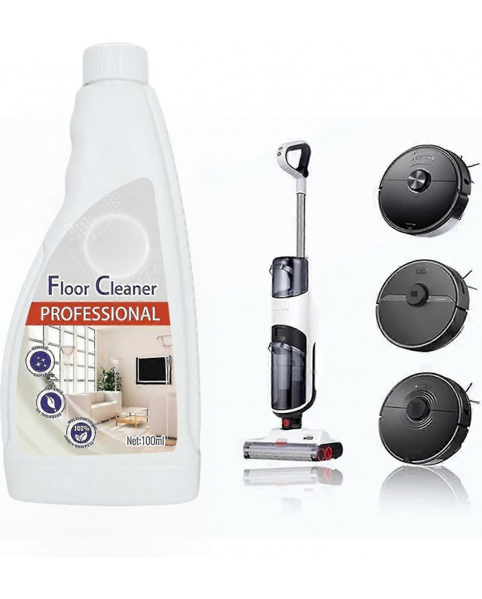 Solution liquide de nettoyage des sols compatible Roborock Omo Joint, série S8 Pro Ultra / s8 / s8 + / q5 / q7, [...]