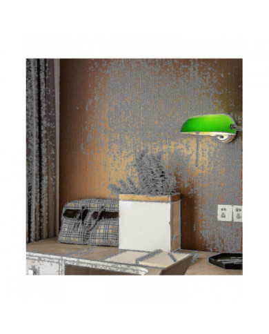 Abat-jour de remplacement Banker, lampe de table, abat-jour en verre, multicolore, abat-jour en verre de [...]