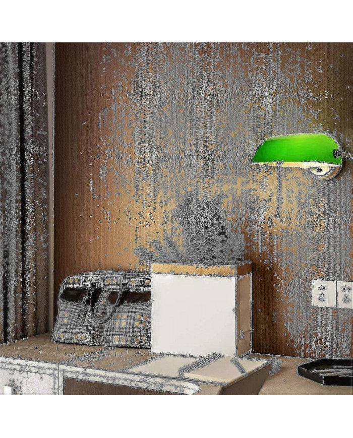 Abat-jour de remplacement Banker, lampe de table, abat-jour en verre, multicolore, abat-jour en verre de [...]