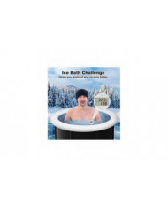 Thermomètre et minuterie de bain de glace, thermomètre à eau pour bain de glace, accessoires de bain de glace [...]