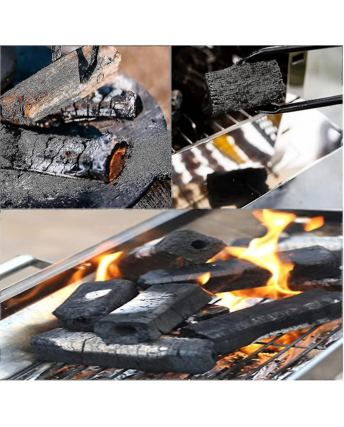 Pinces à bois de chauffage, 40cm Heavy Duty Firewood Tongs Fireplace Accessoires Coutellerie Cheminée Anti-brûlure Fi