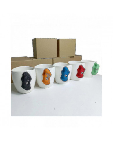 Mug d’escalade - Cadeaux d’escalade - Mug Climber Hold - Accessoires d’escalade - Mug Pinch Hold