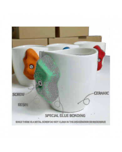 Mug d’escalade - Cadeaux d’escalade - Mug Climber Hold - Accessoires d’escalade - Mug Pinch Hold