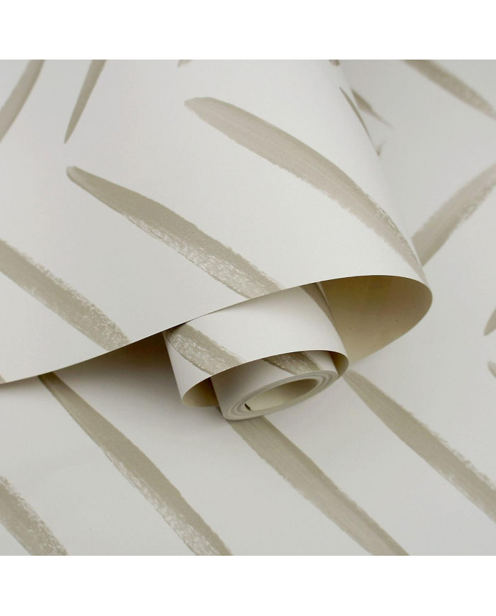 Chevron Brush Marks Papier peint Holden