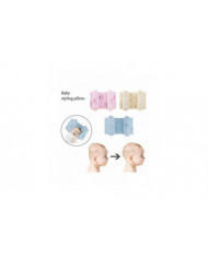 Oreiller doux pour bébé pour tête plate - Oreiller de prévention des déformations - Oreiller pour bébé