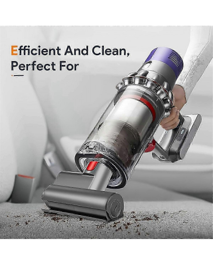 Brosse d’élimination des acariens de matelas électrique pour V7 V8 V10 V11 V15 Aspirateur Mini Brosse à Outils Motorisée