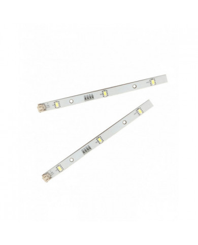 2x Led Strip Light pour Rongsheng Hisense Logik Réfrigérateur Congélateurs Mddz-162a 1629348