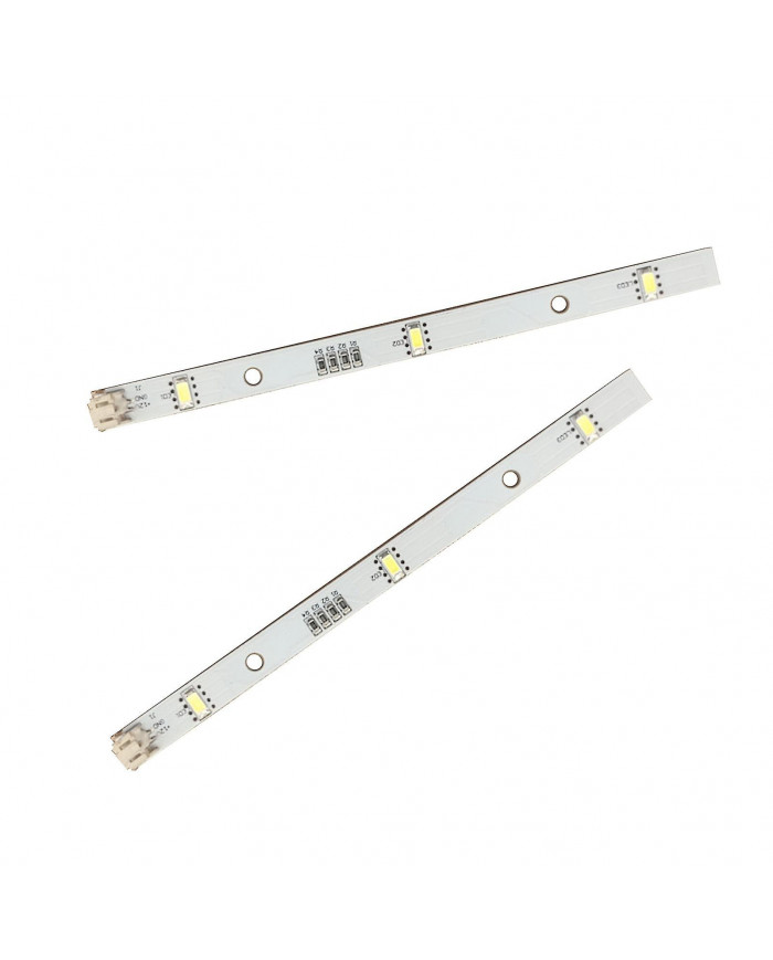 2x Led Strip Light pour Rongsheng Hisense Logik Réfrigérateur Congélateurs Mddz-162a 1629348