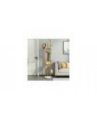 Heavy Duty Marble Coat Rack Stand Tall Tree Clothes Rail Hanger