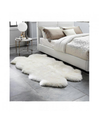 180x110cm Soft Fluffy Fur Anti Slip Faux Sheepskin Tapis