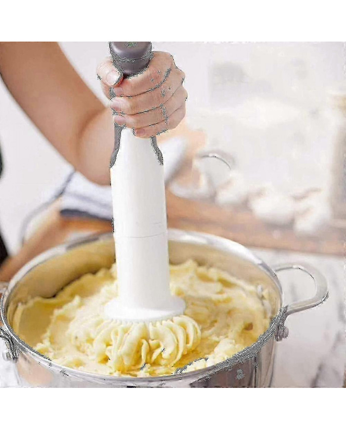 Masher de pommes de terre électrique, mélangeur à main 3-en-1, moulin à pommes de terre électrique, machine de [...]