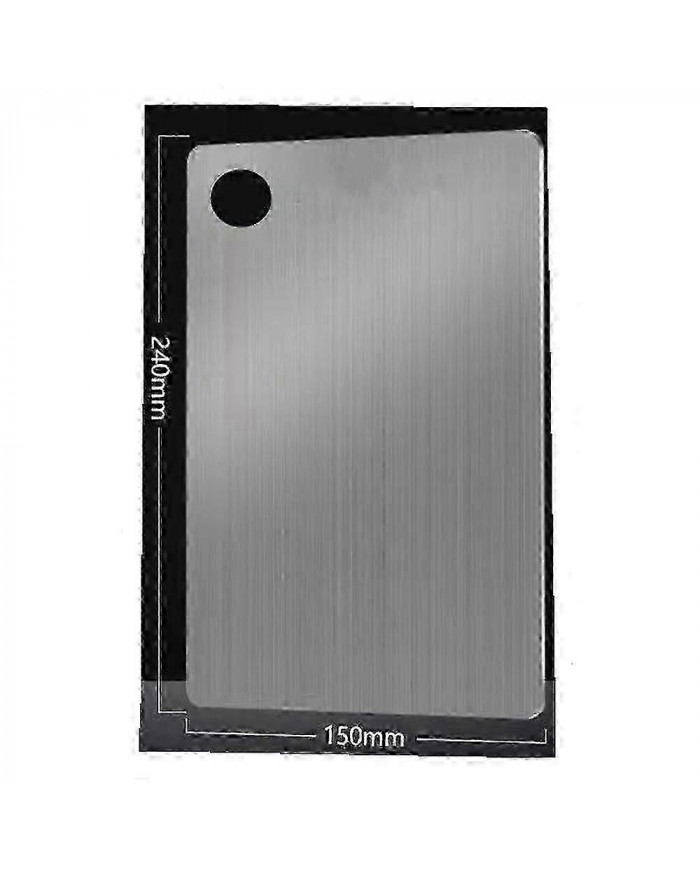 Planche à découper en titane Planche à découper de cuisine en titane double face-yvan