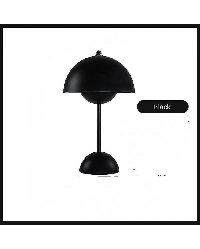 Lampe de table, lampe de table de pot de fleurs à LED de soins oculaires portable pour l’école -QH