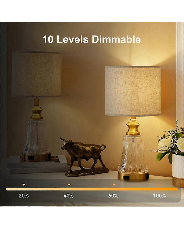 Ampoules rechargeables avec télécommande - Ampoule à piles E26 pour applique murale non câblée