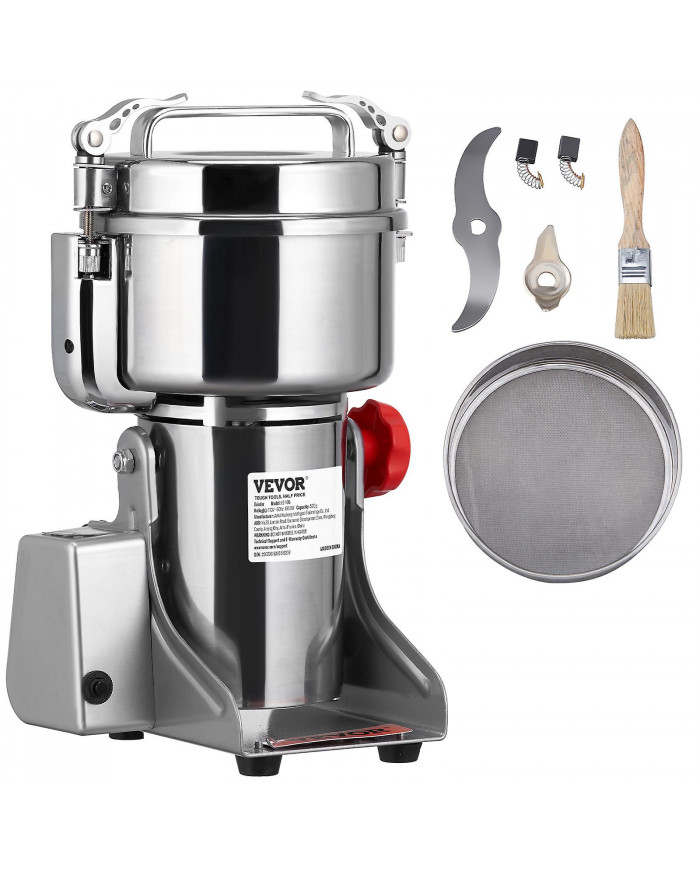 2500g Commercial Moulin À Épices Moulin À Grains Électrique Moulin À Grande Vitesse