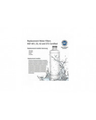 Pack de 3 filtres à eau de réfrigérateur pour Samsung Da97-17376b Haf-qin Da97-08006c Quality-mxbc