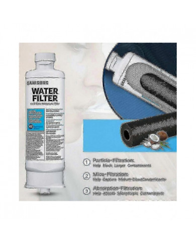 3 Pack Filtre à eau de réfrigérateur pour Samsung Da97-17376b Haf-qin Da97-08006c Qualité
