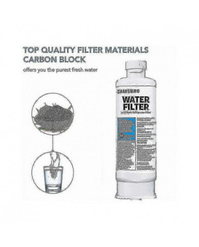 3 Pack Filtre à eau de réfrigérateur pour Samsung Da97-17376b Haf-qin Da97-08006c Qualité