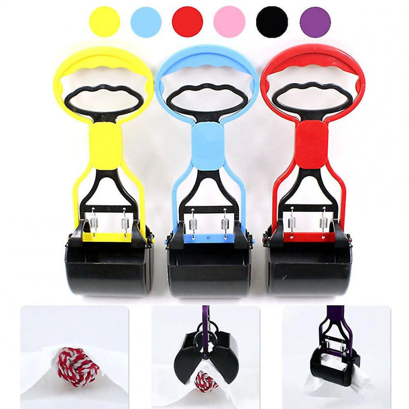 Cat Dog Pooper Scooper Waste Easy Pickup Walking Pet Puppy Poo Poop Grabber Cat Dog Pooper Scooper Waste Easy Pickup Walking Pet Puppy Poo Poop Grabber