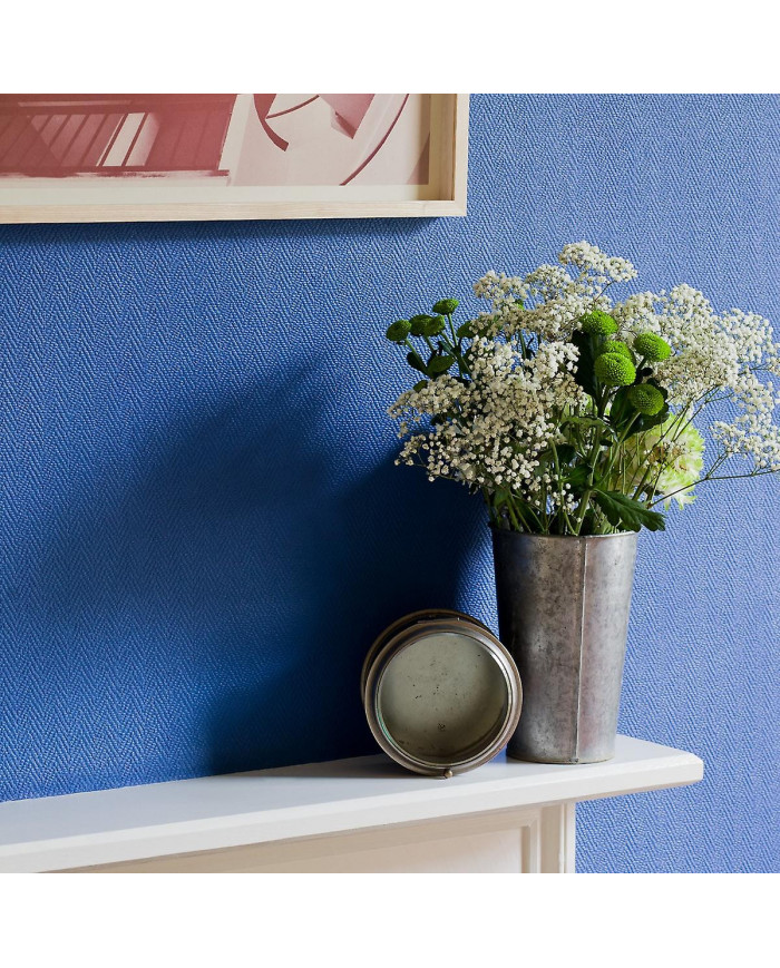 Papier peint texturé original à peindre à chevrons Anaglypta RD261