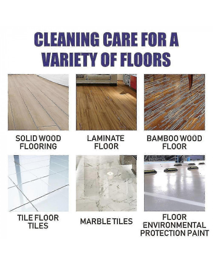 Nettoyant pour sols pour tous les aspirateurs robots et vadrouilles, solution liquide de nettoyage des sols [...]