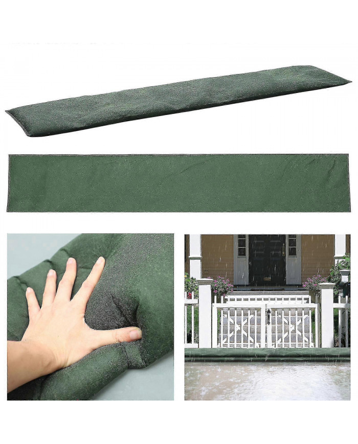 Barrières anti-inondation activées par l’eau pour la porte de la maison, sacs de sable sans sable pour le contrôle [...]